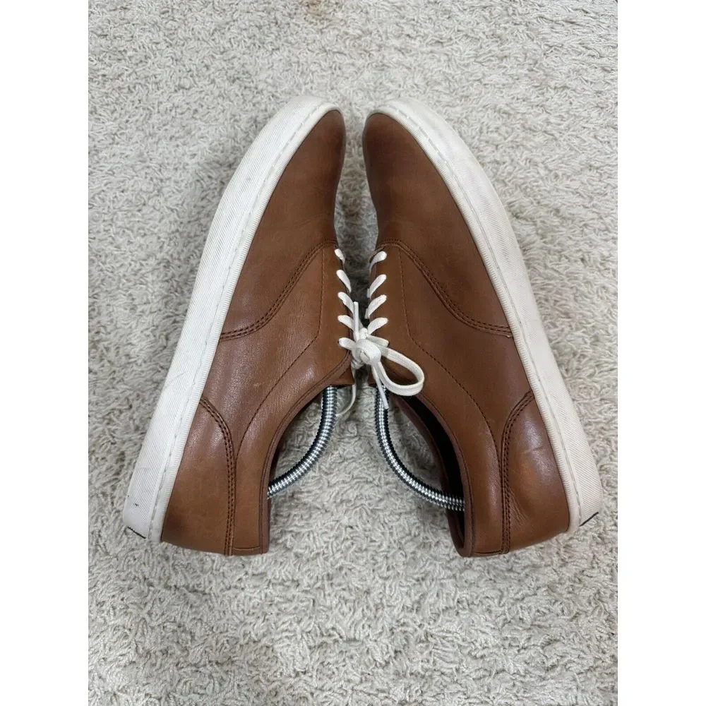 Cole Hahn Mens Nantucket Deck Sneakers Shoes C27986 Size 10M British Tan Leather
